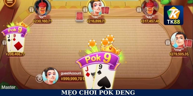 Mẹo chơi Pok Deng